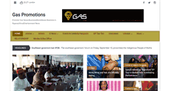 Desktop Screenshot of gaspromotionsng.com