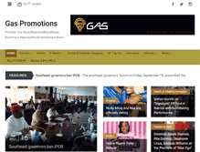 Tablet Screenshot of gaspromotionsng.com